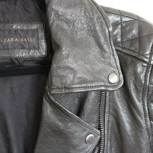 Leather jacket